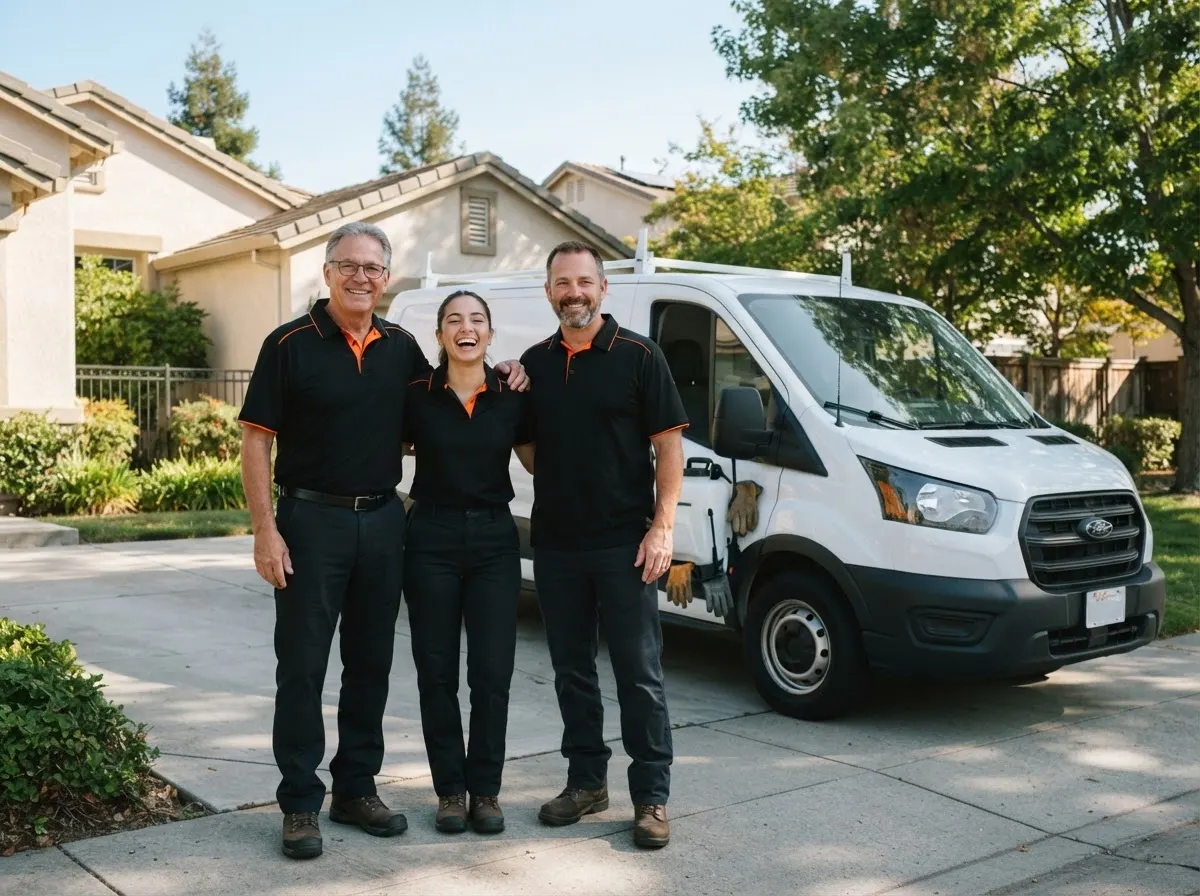 The Reliable Insect Solutions team, pest control sevice in Elk Grove,